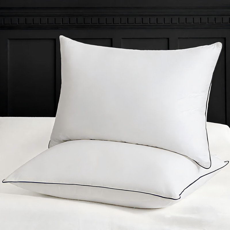 Oreiller pour lit très grand en mélange de duvet, Très grand lit