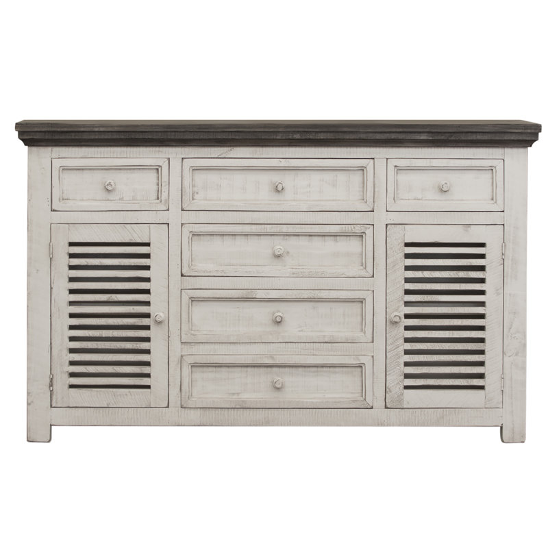 Stone 69.75'' Solid Wood Sideboard