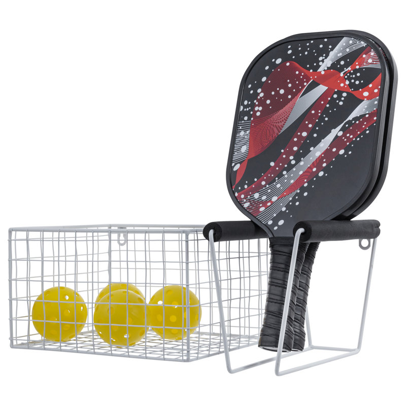 Metal Wall Mounted Multi-Use Sports Rack