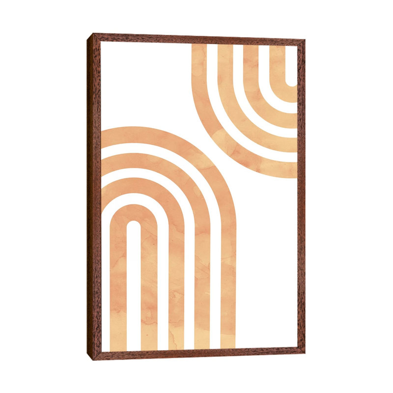 Double Baked Earth Rainbow by Emanuela Carratoni - Print on Canvas, 152.4cm H x 20.32cm W x 3.81cm D