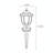 Kensington 1-Light Traditional Garden Spike