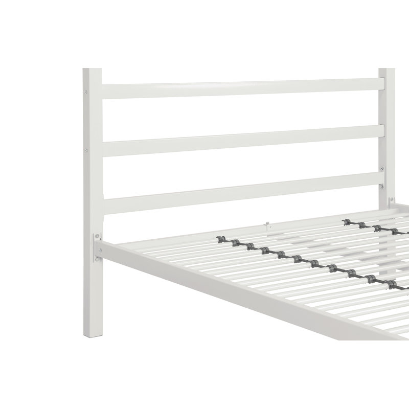 Ainsworth Canopy Bed, White, Double (4'6)