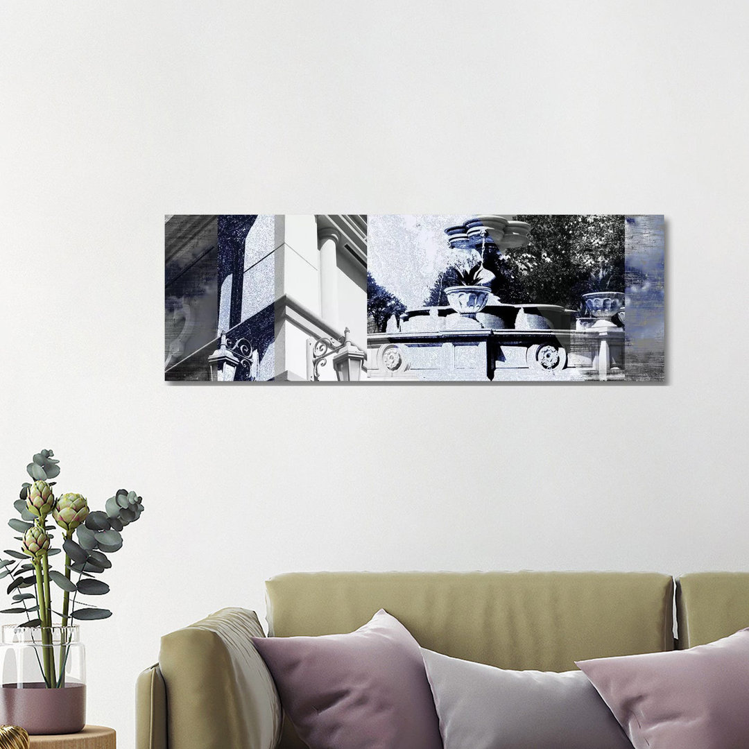 Architektur Collage II von Sisa Jasper - Panoramaleinwand auf Leinwand Giclée auf Leinwand