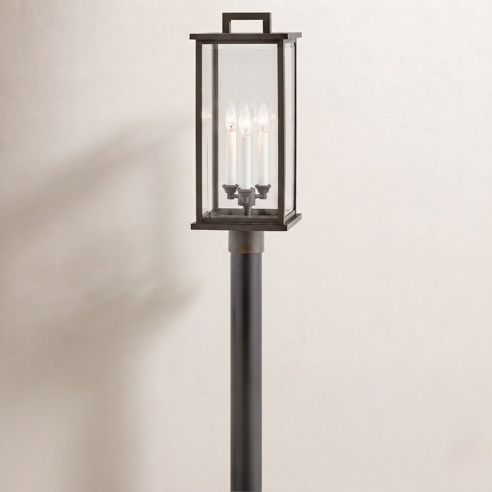 Rheda Beveled Metal Outdoor Lantern Head