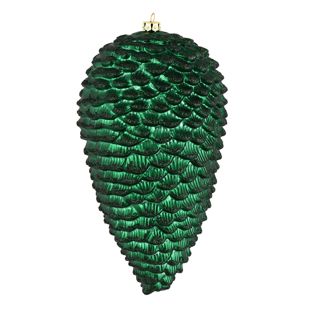 Matte Glitter Pinecone Christmas Ornament The Holiday Aisle®