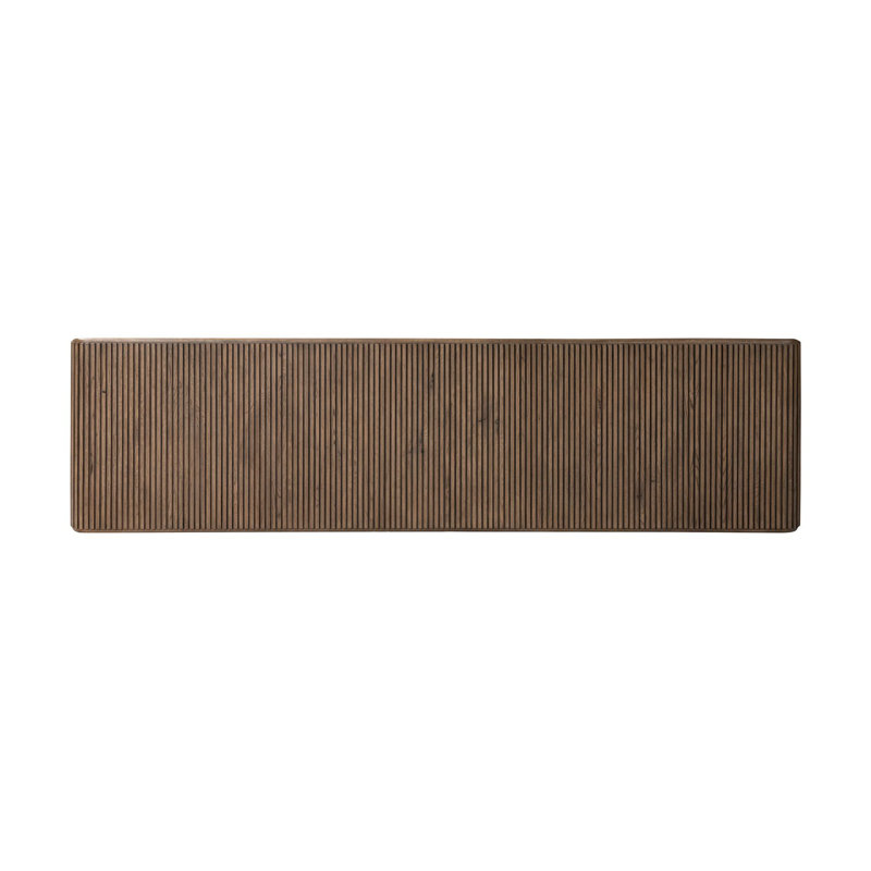 Leo 80'' W Console Table, Brown