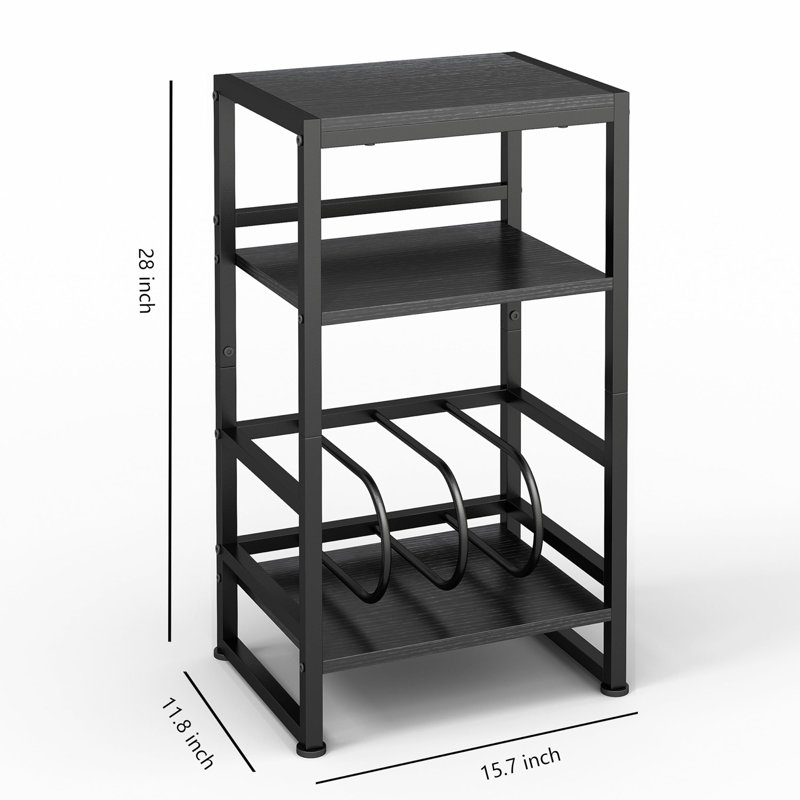 Media Shelves, Black