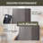 100% Blackout Thermal Insulated Polyester Curtain Pair-633352626-631287768