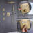 Thermostatic Shower Faucet Set 3-Function Wall Mounted Rain Shower System with Body Jets Recessed Wall Mounted Combo-80065236