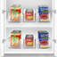 Bacs de rangement en plastique empilables Sorbus