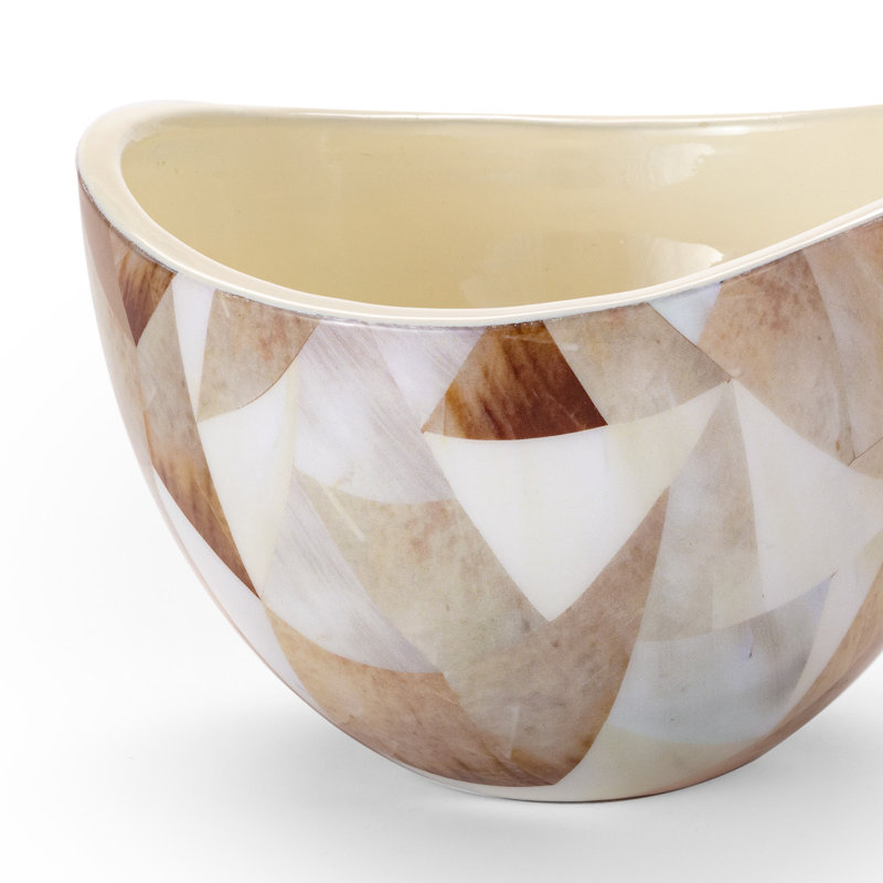 Jake Decorative Bowl, 5" H x 7.5" W x 7.5" D