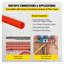 300 Ft. Red PEX-B Radiant Floor Heating Tubing - Oxygen Barrier EVOH Pipe for Hydronic Systems