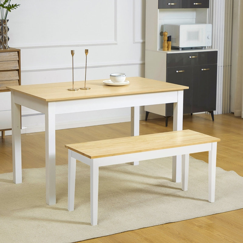 Solid Wood Bench