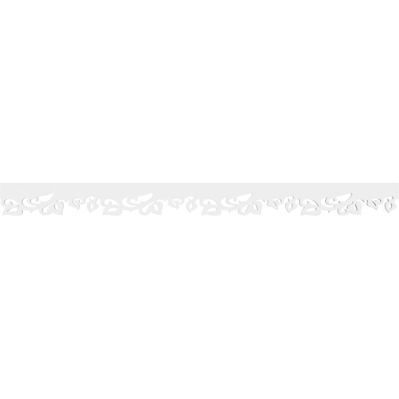 Garniture de couloir en PVC de qualité architecturale Everdale, H 4 po x L 48 po x P 0,63 po