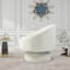 Fauteuil demi-tonneau en velours-1004013600