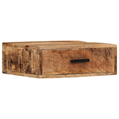 40cm W Solid Wood Bedside Table
