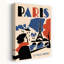 «Classic Paris Art Deco Classic Retro Romantic Architecture City», reproduction d'art murale-133613709