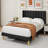Sutter Upholstered Wingback Bed-1233363033-1233515342