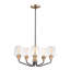 Lustre unique classique / traditionnel à 5 lumières Roseta-1495879585