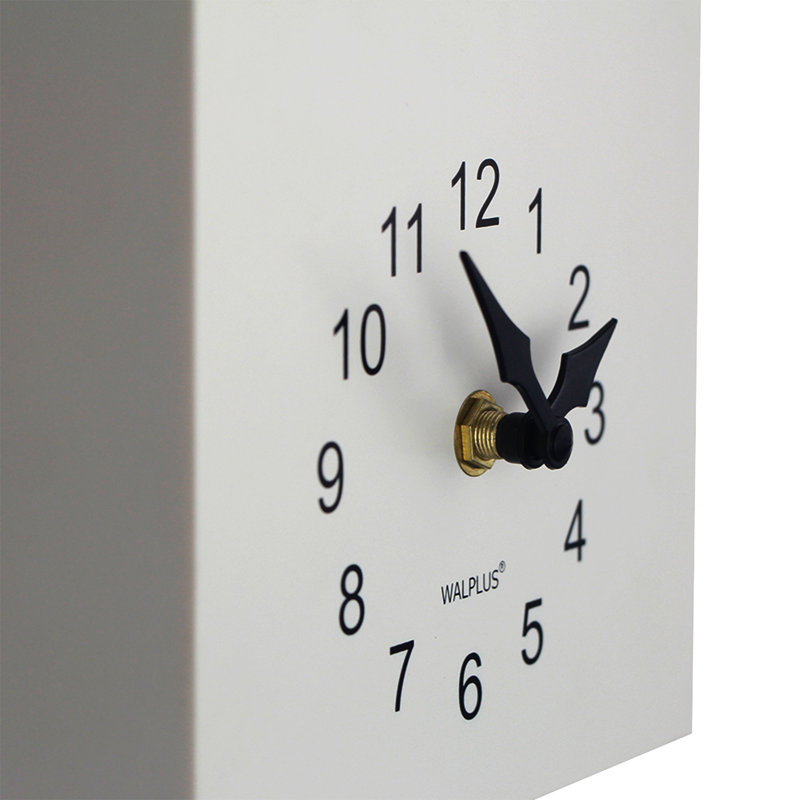 Horloge de table Walplus, Blanc / rose
