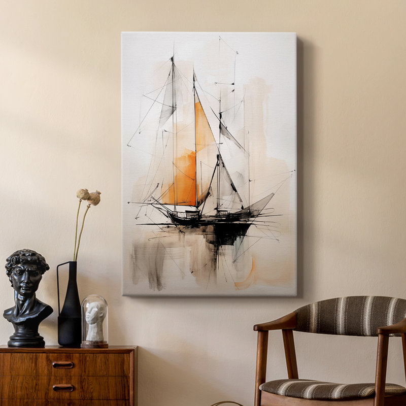 NAUTICAL Series CECLXI - Cavas de galerie sur mesure, H 18 po x l 12 po