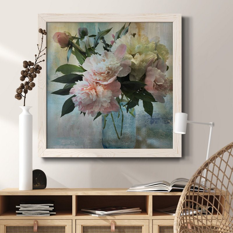 Perfect Spot - Peinture sur toile encadrée, H 31,5 po x l 31,5 po x P 1,5 po, Cadre blanc
