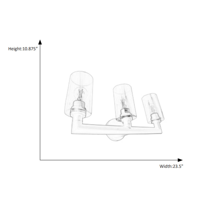 Castelllanos Dimmable Vanity Light, 3
