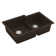 Karran Quartz 32'' X 21-1/4'' Double Bowl 60/40 Undermount Kitchen Sink Kit