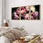 "Flower Blossom", bouquet de pivoines roses, photos murales modernes Moody, impression encadrée sur toile, 3 pièces-87392674-87392676-119396126