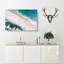 Bournemouth Beach Painting - Wrapped Canvas-56661576