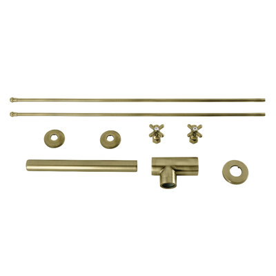 Kingston Brass Trimscape Modern Plumbing Sink Trim Kit With Bottle Trap