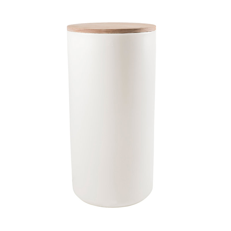 Maisy Pot Planter, White, 78cm H x 39cm W x 39cm D