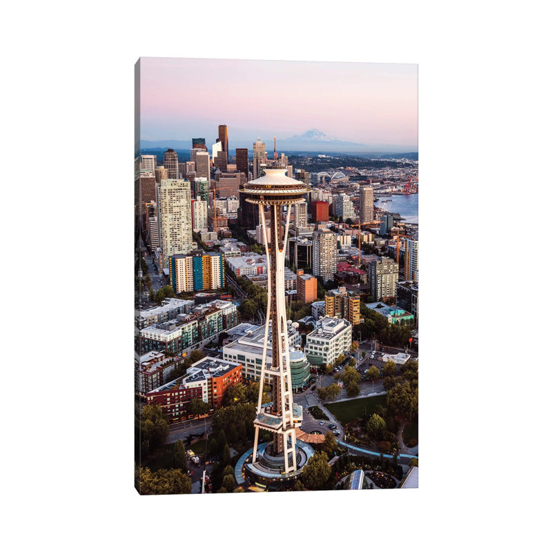 Seattle Sunset III by Matteo Colombo - Wrapped Canvas Print, 66.04 cm H x 45.72 cm W x 3.175 cm D