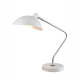 Universe White / Chrome 1 Light Table Lamp