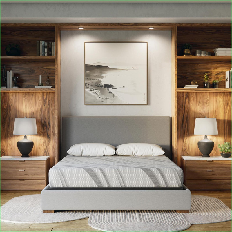 Mattresses | 8” Firm Gel Memory Foam California King Mattress | Ultra Cooling, Greenguard Gold &amp; CertiPUR-US | Made in USA | Gray | Foam