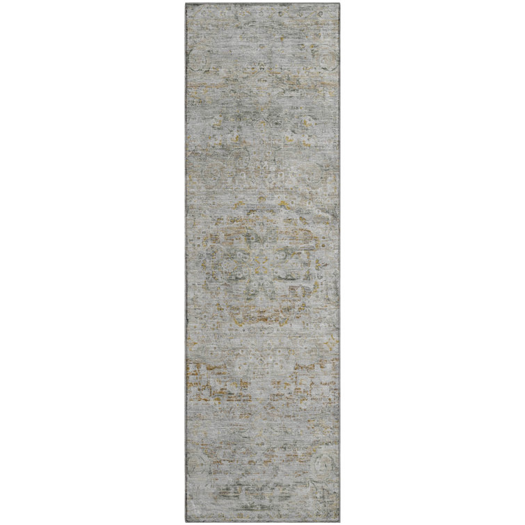 Premium Machine Washable Marasco AMF1636 Global Rug