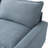 3-Piece Upholstered Modular Linen Fabric Sectional Sofa With Ottoman For Small Spaces-124608952