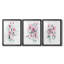 Posy Blooms II - reproduction encadrée sur mesure de qualité supérieure mate - 3 pièces-1856325202-1856325196