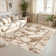 Monaco Series Abrstract Black/Gray/Ivory/Beige Area Rug