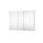 52''W X 36''H Recessed Or Surface-Mount Bathroom Medicine Cabinet With Mirror And Adjustable Glass Shelves-875622985