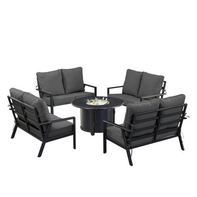 Fredu Outdoor 7 - Piece Conversation Set