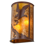 Strike Of The Eagle 2 - Light Flush Mounted Sconce