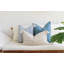 Ensemble de housse de coussin bleu côtier