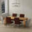 Imogen Solid Wood 86" Rectangular Dining Table