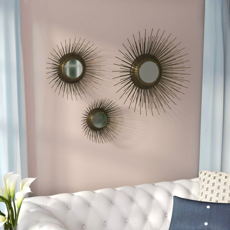 Ensemble de miroirs 3 pièces Chamiya