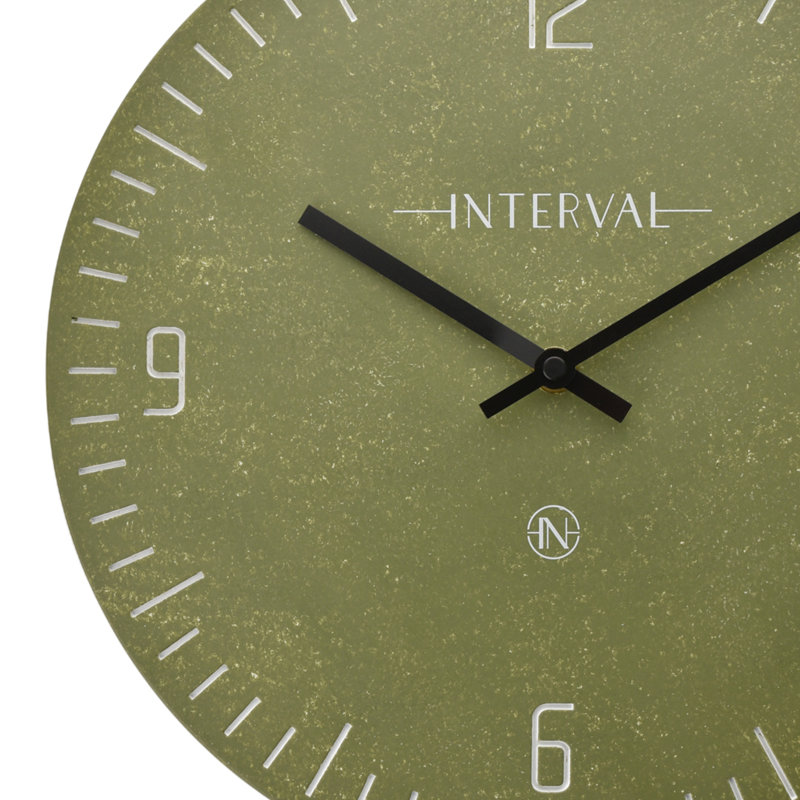 Wall Clock, Olive 