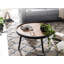 Coffee table Swifton Round 76x40 cm Sofa table Living room table