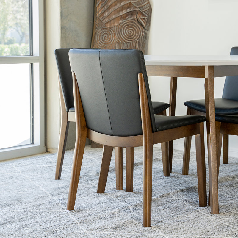4 - Person Solid Wood Solid Wood Top Four Leg Dining Set
