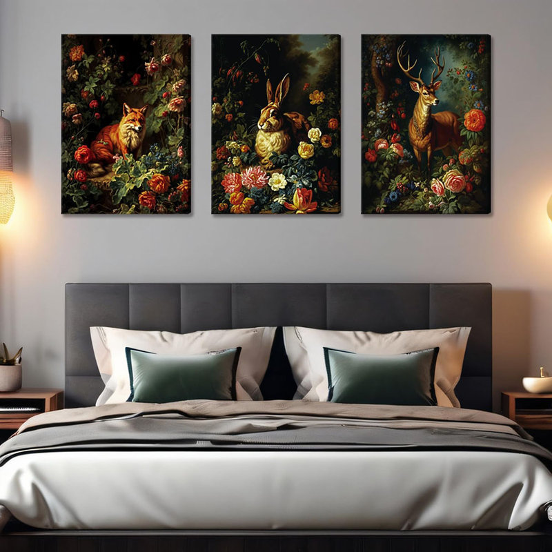 3 Piece Wrapped Canvas Print