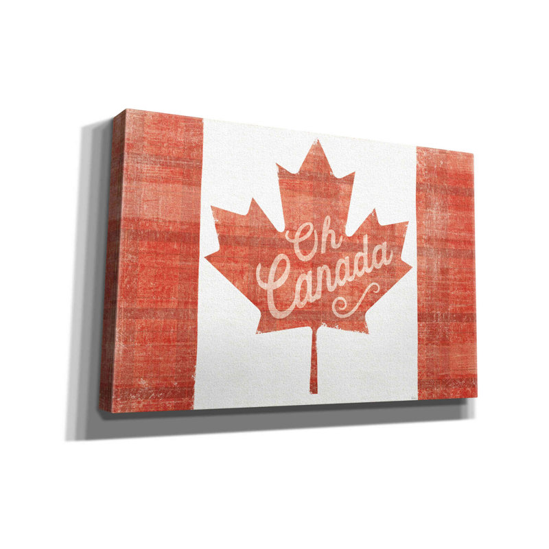 «Red Canada Barrel Studio» par Sue Schlabach, art numérique sur toile Red Barrel Studio, L 18 po x H 12 po